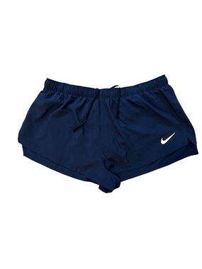 Nike Dri-FIT Blue Running Shorts Women’s XL Athletic Gym Activewear